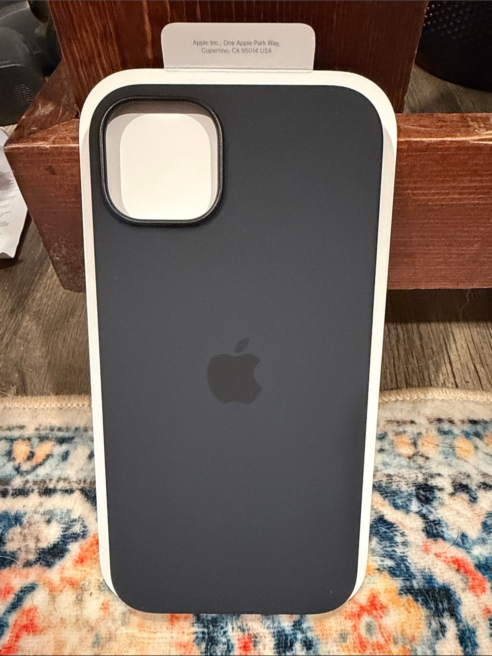 Apple iPhone 14 Plus Silicone Case Compatible with MagSafe -Midnight
